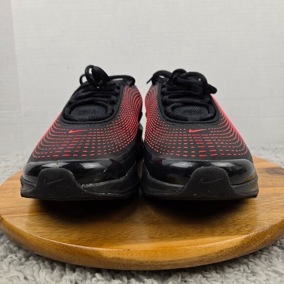 Nike Mens 10.5 Air Max DN Bred Black University Red Athletic Sneaker HV5235-002 - Picture 4 of 12